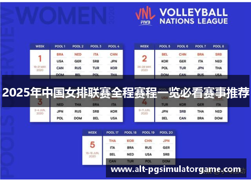 2025年中国女排联赛全程赛程一览必看赛事推荐