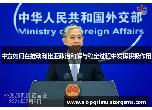 中方如何在推动利比亚政治和解与稳定过程中发挥积极作用