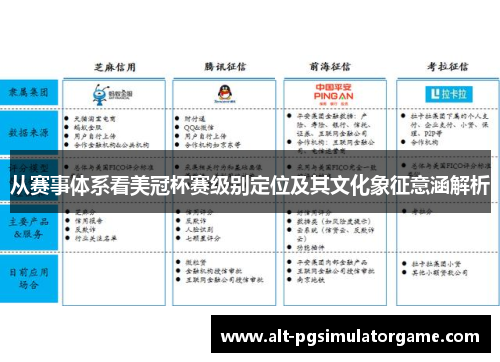 从赛事体系看美冠杯赛级别定位及其文化象征意涵解析