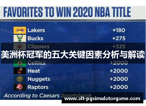 美洲杯冠军的五大关键因素分析与解读